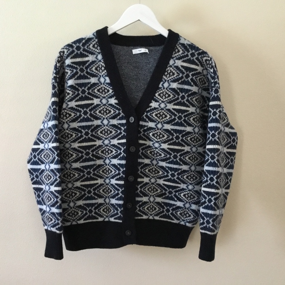 TNA for Aritzia Women 100% Wool Cardigan (Size:2)